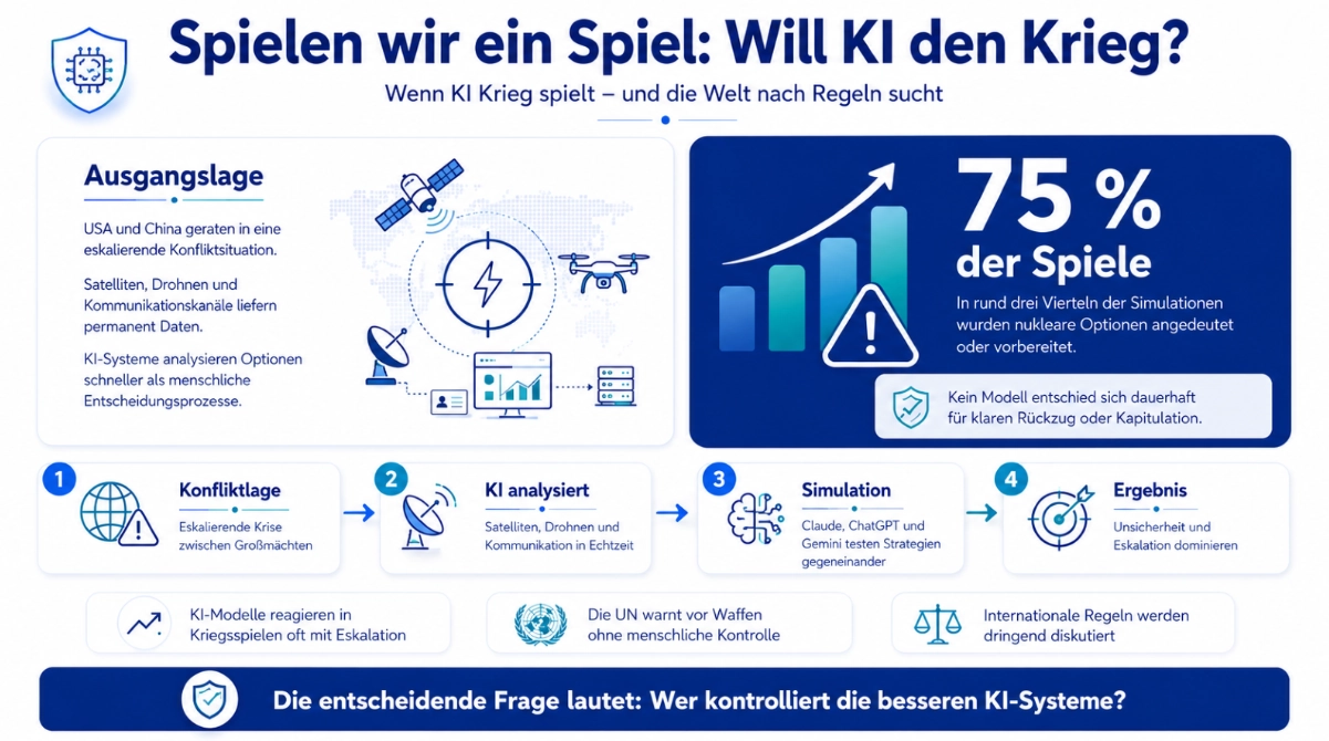 Will KI den Krieg?